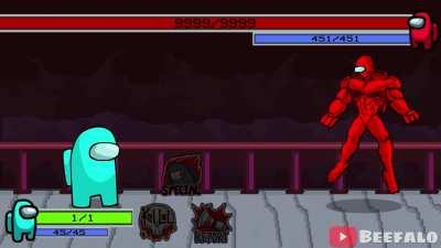 Among Us but it's a RPG - Animation