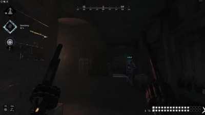 When the boys enter the bounty compound as loud as possible