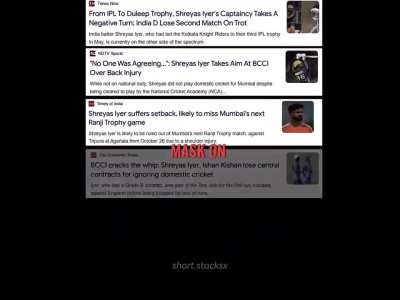 First time ever I saw a hard edit on Iyer bhai