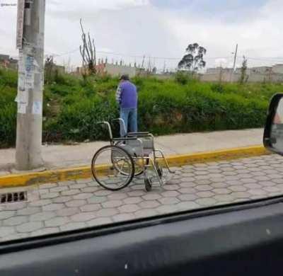 Cadeirante do Paraguai