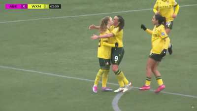 Aberystwyth Women 0 - [4] Wrexham Women - Katie Barker 58'