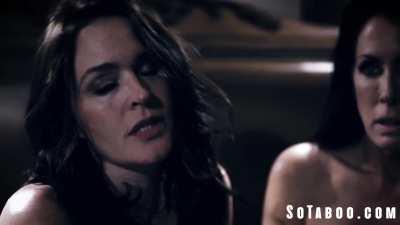 In the pure taboo video with Krissy Lynn she is natural wett, probably never seen in porn.