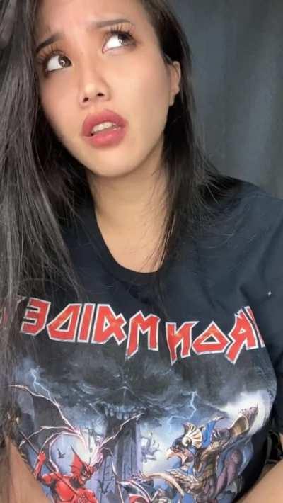 what did you say...you want to see my tits? ok