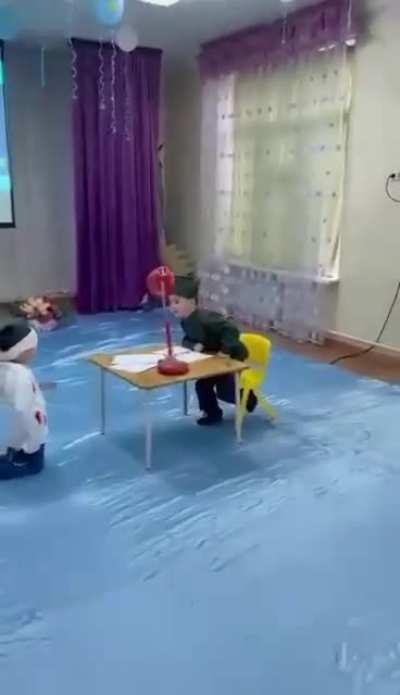 Least patriotic Kazakh children