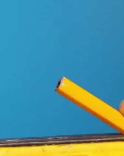 Perfect for those times when you can’t find a clip or rubber band, but you happen to have some wire, a quarter, a lighter, pliers, a hot glue gun, a pencil, a drill, and 5 minutes of spare time.