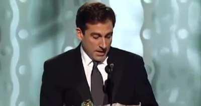 Steve Carell’s Golden Globes Acceptance Speech😂