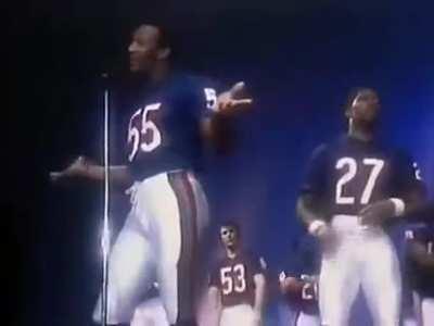 The day after taking their only Loss of the season by the dolphins, the 85 bear recorded the Super bowl shuffle which became a top 50 hit .