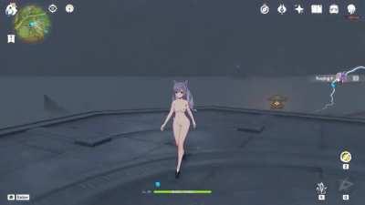 For those who loved nude Ayaka here's Keqing by the same creator:
