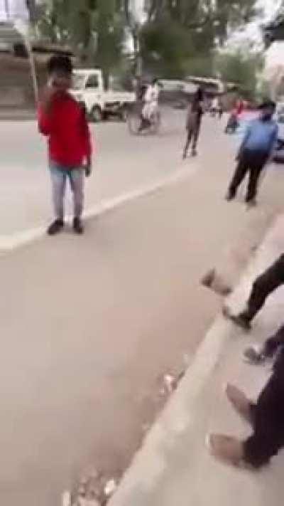 Chad Security Guard Destroys Beta Female