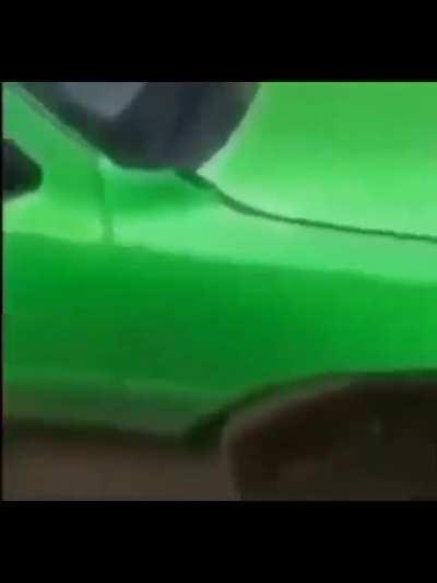 he pulls up in: damn hulk machine