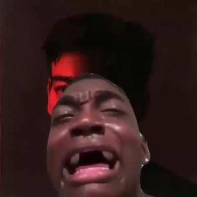 Me at around midnight listening to Ew for the first time: