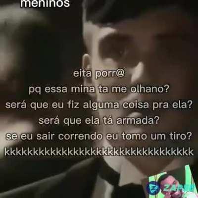 Me sinto exatamente assim (será que ela tá armada kakakakak)