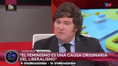 Milei sobre el feminismo