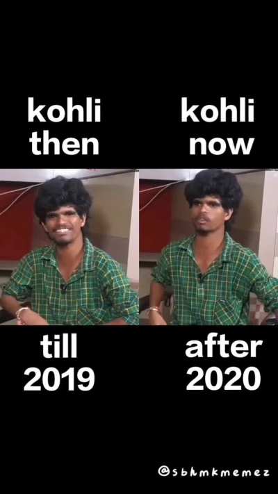 Virat Kohli sadloif