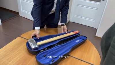 'Evgeny Prigozhin, on behalf of the Wagner Group, submitted an information case to the European Parliament' . Source - Wagner Telegram channel.