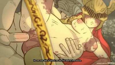 He successfully solo'd her.