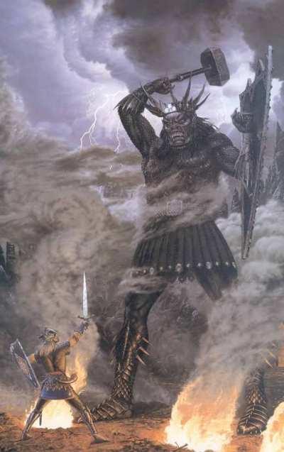 Dagoth Ur Reads the Duel of Morgoth and Fingolfin (AI VOICE)