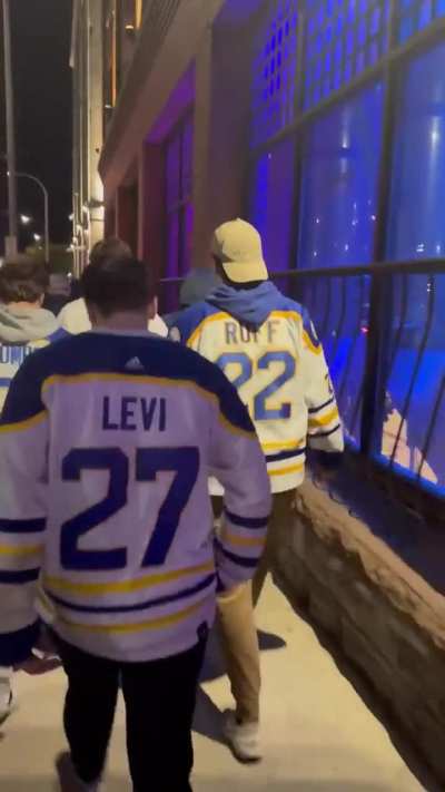 Sabres fans are quite happy to kick off another season