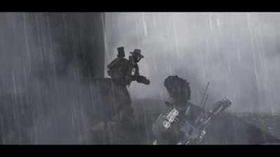 I had a path finisher in a smoke and made it more cinematic