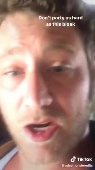 Leave the man to his lotions.