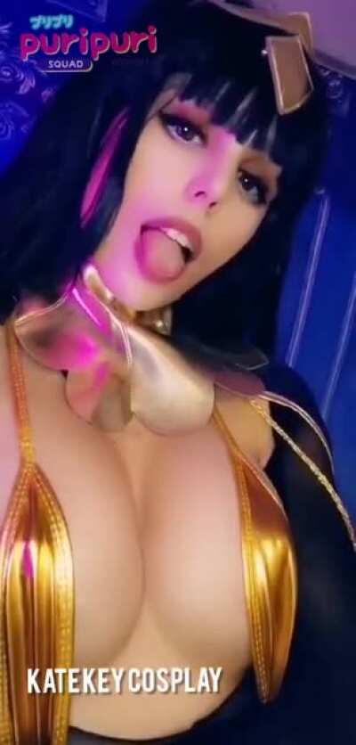 Not difficult play with you! Tharja boobies! - by kate Key (self)