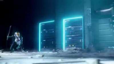 My take on the Intro cutscene for Ghostrunner