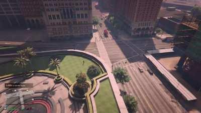 Skydiving first person has it's benefits and drawbacks. Observe.