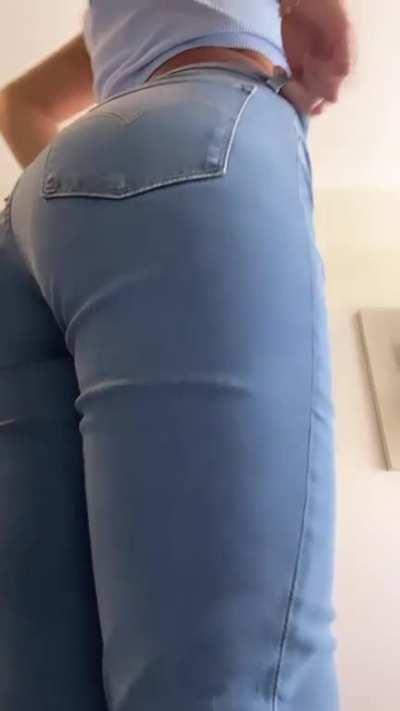 Front side of my new jeans 🔥