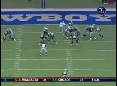 [Highlight] Marion Barber with one of the best 2 yard runs you'll ever see. RIP