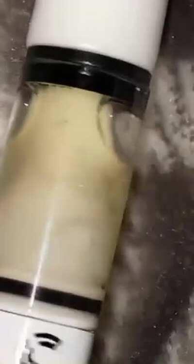 caught my friend smoking an actual cum cart 🤢