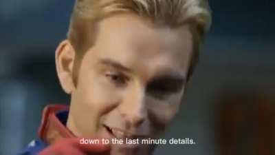 Homelander saying something was perfect