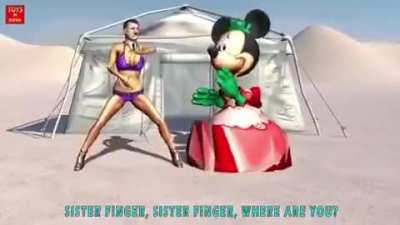 Father finger Father finger where are you?