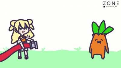 Nene gives us some water