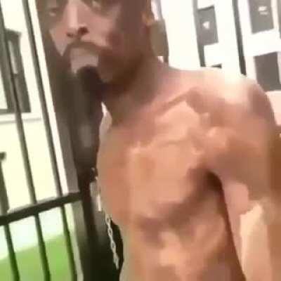 Roast the shit outta him....