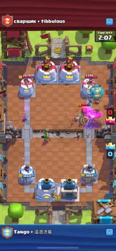 Fearless Dart Goblin Goes on a 25 Elixir Rampage