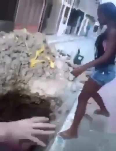 Picked the wrong place to fight