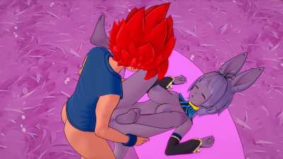 Beerus Is Losing This Fight [Wyvern Ball Z]