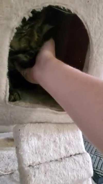 She won't let me leave