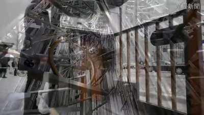 Underground bicycle parking, Japan