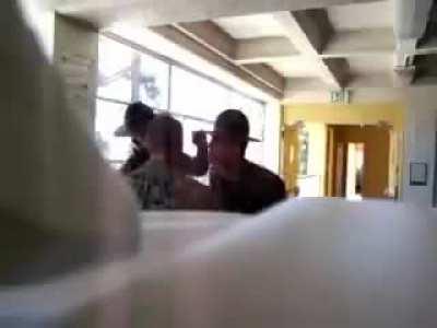 A marine recruit on watch forgets to acknowledge an officer