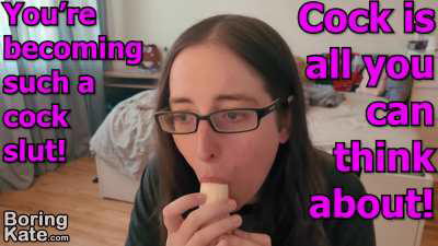 It just feels right to suck on things like that