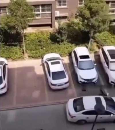 I so wish the valet was off-duty that day