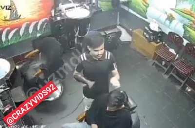 A blow dryer makes the entire room an entire room engulfed In flames