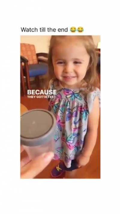 We need to taste it?!