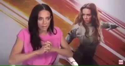 When everybody tries to pronounce Mjolnir, and then there is Paul Rudd