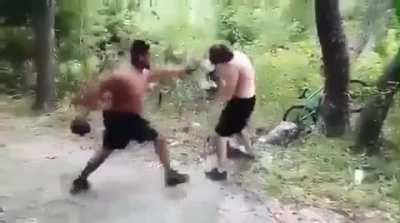 Longest delayed KO i have ever seen..