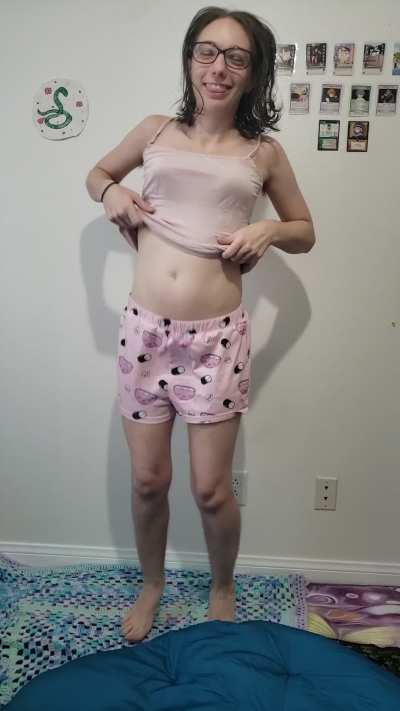 When you can't stop bouncing like a horny bunny