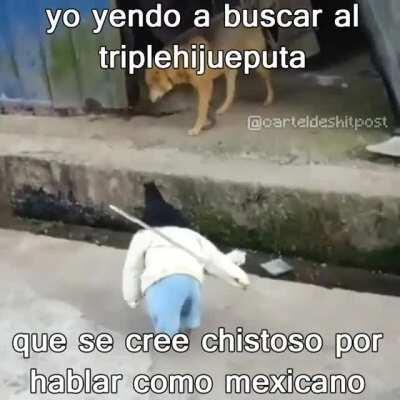 Imbécil que asco que das ,ushhh qué asco que da este imbécil