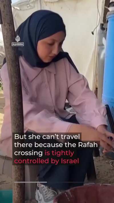 Palestinian medical student Nagham Abu Ghali had lost hope of continuing her studies to become a doctor when her university in Gaza was bombarded by Israeli strikes severely during the war. After receiving an offer abroad, this is her story.