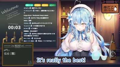 Lamy-mama thinks Ayame's voice is number one